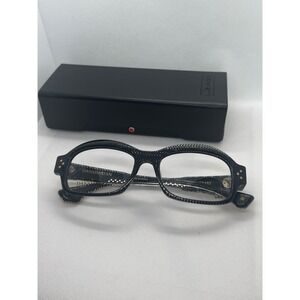 DANSHARI GHERART Black Acetate Titanium Eyeglasses Frames‎ Japan Designer